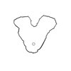 Oil Pan Gasket for 2003-2005 Ford Excursion and 2003-2007 Ford F-250 Super Duty and F-350 Super Duty w/ 6.0L Eng. - image 1
