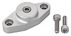 Billet Oil Cooler Block-Off Fits GM LS Oil Pans - image 1