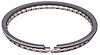 High-Performance Moly Piston Ring Set 4.000 in. Bore Size - image 1