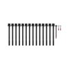 Cylinder Head Bolt Set Fits Select 2002-2012 Buick, Chevrolet, GMC, Hummer, Isuzu, Oldsmobile & Saab 2.8L-4.2L L4 Engines - image 2