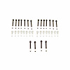 Cylinder Head Bolt Set Fits Select 1962-2002 AM General & GM 4.3L V6, Small Block Chevrolet 265-400  V8 Engines - image 1