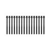 Cylinder Head Bolt Set Fits Select 1999-2017 Acura, Honda & Saturn 3.0L-3.7L V6 Engines [w/ 12-Point Head] - image 2