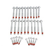 Cylinder Head Bolt Set Fits Select 2004-2020 GM, Hummer, Isuzu & Saab 4.8L-7.0L V8 Engines [w/ 2nd Design] - image 1