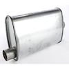 Turbo Muffler [2 1/4 in.] Offset/Centered - Reversible - image 1