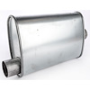 Turbo Muffler [2 1/2 in.] Offset/Centered - Reversible - image 1