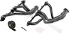 Long Tube Headers and Header Wrap Kit Fits Select 1967-1992 GM 2WD and 4WD Trucks [Small Block Chevy 283-400 ci]