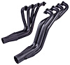GM LS Engine Swap Headers for 1967-1999 GM Pickup Trucks [Black] - image 1