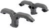 Cast Iron Rams Horn Style Exhaust Manifolds [Fits Most Round/Square Port Small Block Chevy Stock Cylinder Heads] - image 4