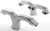 Silver Ceramic Coated Rams Horn Style Exhaust Manifolds [Fits Most Round/Square Port Small Block Chevy Stock Cylinder Heads] - image 2