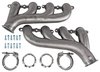 Exhaust Manifolds for GM Gen III/IV LS Engines, V-Band-Type Collector [Natural Finish] - image 2