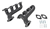 Exhaust Manifolds for GM Gen V LT Engines [Black Ceramic Coated, Cast Iron] - image 1