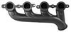 Exhaust Manifolds for GM Gen III/IV LS Engines, V-Band-Type Collector [Black Ceramic Coated] - image 4