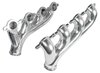 Exhaust Manifolds for GM Gen III/IV LS Engines, V-Band-Type Collector [Silver Ceramic Coated] - image 3