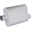 Chambered Deep-Tone Muffler 2.500 in. Center Inlet / Offset Outlet - image 1