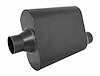 Chambered Deep-Tone Muffler 2.500 in. Offset Inlet / 2.250 in. Centered Outlet - image 1