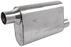 Chambered Deep-Tone Muffler 2.500 in. Offset Inlet / Offset Outlet - image 1