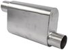 Stainless Steel Chambered Deep Tone Muffler with 3" Offset Inlet & Outlet - image 3