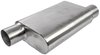 Stainless Steel Chambered Deep Tone Muffler with 3" Offset Inlet & Outlet - image 4