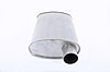 Turbo Muffler [2 1/2 in.] Offset Inlet/Center Outlet - Reversible - image 3