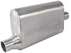 Chambered Deep-Tone Muffler 2.250 in. Center Inlet / Offset Outlet - image 1