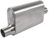 Chambered Deep-Tone Muffler 2.500 in. Center Inlet / Offset Outlet - image 1
