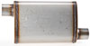 Satin SS Oval Muffler [2 1/2 in.] Offset / Offset - Reversible - image 2