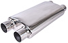 Turbo Muffler [2 1/2 in.] Dual/Dual - Reversible - image 1