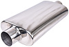 Turbo Muffler [3 in.] Centered/Centered - Reversible - image 1