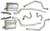 Cat-Back Exhaust System 2.500 in. Aluminized Welded Turbo Mufflers - image 2