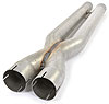 Resonator Eliminator w/ HP X-Pipe 2-1/2 in. for 2010-2014 Chevrolet Camaro SS 6.2L - image 2