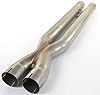 30429 - Resonator Eliminator w/ X-Pipe for 2010-2014 Chevy Camaro SS [2.500 in.] - image 2