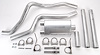Cat-Back 3" Dual Truck Exhaust System Fits: 2004-05 Dodge Ram 1/2-Ton Pick-Up Truck - image 1