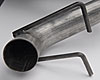 Jeep Wrangler YJ Cat-Back Single Truck Exhaust System 1991-95 Jeep Wrangler YJ 4.0L - image 3