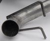 Jeep Wrangler YJ Cat-Back Single Truck Exhaust System 1991-95 Jeep Wrangler YJ 4.0L - image 4