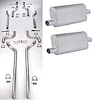 Dual Exhaust with Chambered Mufflers Mopar A-Body - image 1