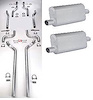 Dual Exhaust with Chambered Mufflers Mopar B-Body - image 1