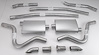 Header-Back Dual 2-1/2 in. Exhaust Kit E-Body - image 1