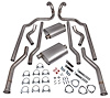 Header-Back Dual 2-1/2 in. Exhaust Kit 409 Stainless Steel - image 1