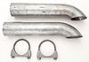 2.5" ID Exhaust Turndowns Pair - image 2