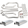 Header-Back Dual 2-1/2 in. Exhaust Kit F-Body Kit - image 1