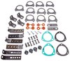 Universal Header Dual Exhaust Kit without Mufflers [3 in. Collector to 3 in. Pipe] - image 3