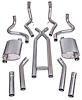 Header-Back Dual Exhaust Kit for 1970-1981 GM F-Body, 1970-1974 GM X-Body [2-1/2 in.] - image 1
