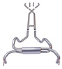 Header-Back Dual 2-1/2 in. Exhaust Kit 409 Stainless Steel - image 1