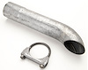 2.5" ID Exhaust Turndown 1 per pkg. - image 1