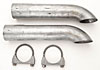 2.5" ID Exhaust Turndowns Pair - image 2