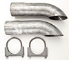 3.5" ID Exhaust Turndowns Pair - image 2