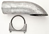 4.0" ID Exhaust Turndown 1 per pkg. - image 2