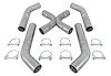 Universal X-Pipe Kit [2.250 in., Aluminized Steel] - image 1