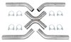 Universal X-Pipe Exhaust Kit [3 in., Aluminized Steel] - image 3