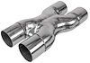 X-Pipe Crossover 2.5" Inlet/Outlet Stainless Steel - image 1
